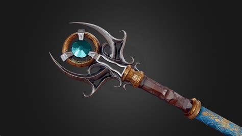 Illusion Staff - Beyond Skyrim - 3D model by Manuel Gerhart (@mgerhart) [4045a3b] - Sketchfab