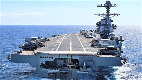 Aircraft Carrier USS Gerald R. Ford (CVN 78) | April 2022 - YouTube