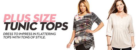 Swim Tops Plus Size Tunic Tops: Shop Plus Size Tunic Tops - Macy's
