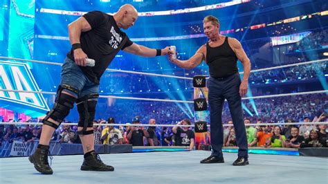 Vince McMahon Wrestles At WrestleMania 38, Gets Stunned - WrestleTalk