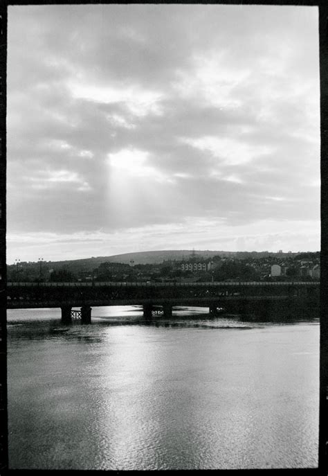 Sunset on the river Foyle | Nikon F3 50mm f1.4 | Fomapan 100 : r ...