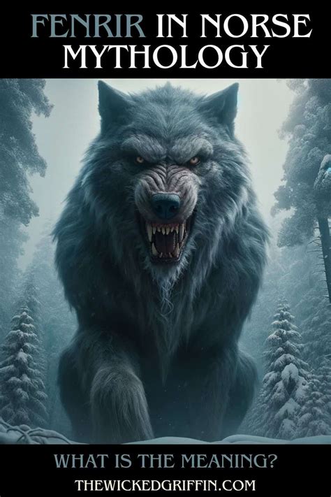 The Wolf Fenrir in Norse Mythology: What is the Meaning? - The Wicked ...