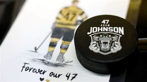 Adam Johnson: Nottingham Panthers pay tribute to former player in ...