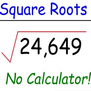 Square Root Calculator