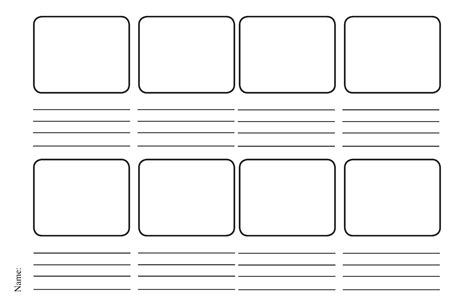 voorbeeld | Storyboard template, Storyboard, Templates