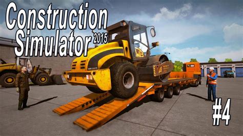 Construction Simulator 2015 | House Build and a New Vehicle | Flatbed with Crane | Simulation ...