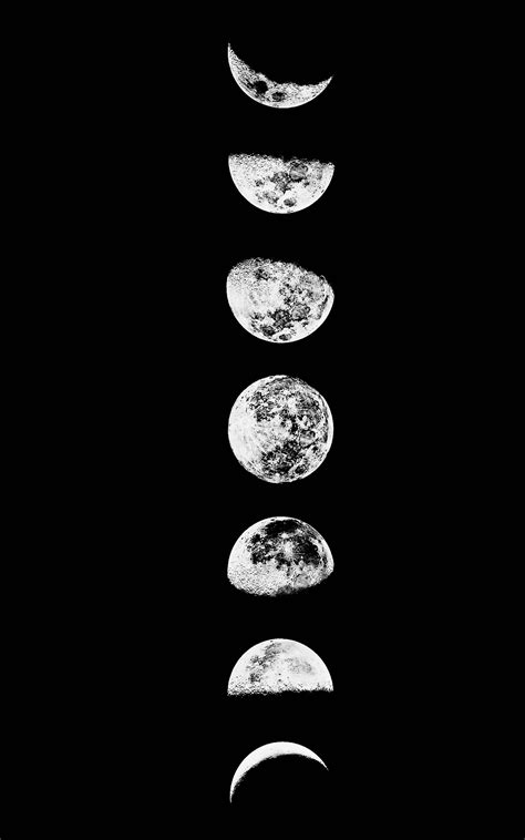 Moon Phases iPhone Wallpapers - Top Free Moon Phases iPhone Backgrounds - WallpaperAccess