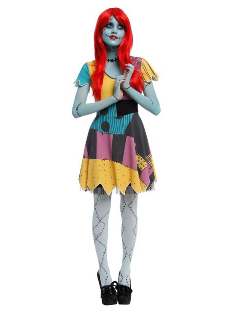 Nightmare Before Christmas Sally Halloween Dress Cosplay Costume ...