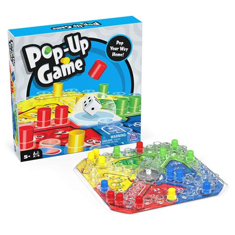 Spin Master Games, Pop-Up Game for Kids Colorful 2-4 Player Popping ...