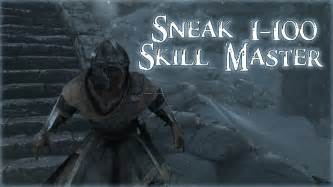 Skyrim: Special Edition - 1-100 SNEAK | Skill Master - YouTube