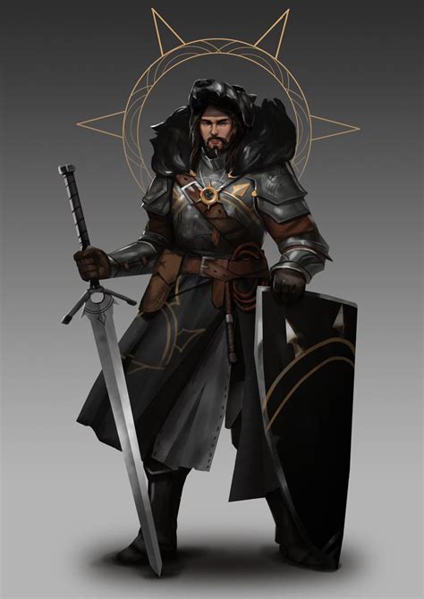 [RF] Oath of Vengeance Paladin, Gerhard Schneider : characterdrawing | Character art, Dungeons ...