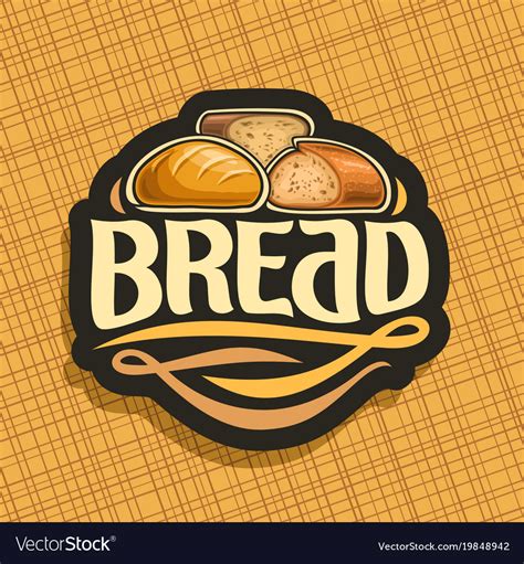 Logo for bread Royalty Free Vector Image - VectorStock