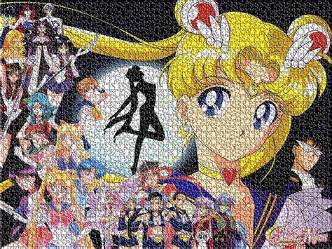 Sailor Moon Jigsaw Puzzle Set