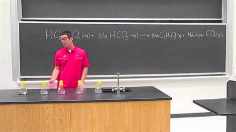 Video Demonstration: Chemical Reactions Involving Gas Formation Part 1 - YouTube