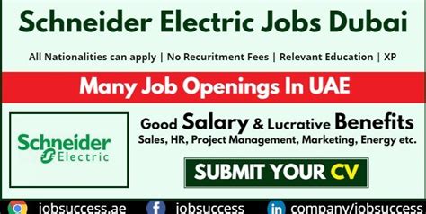 Schneider Electric Careers In Dubai Announced Job Vacancies