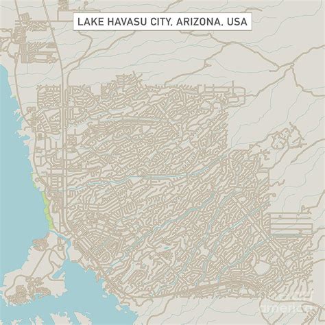 Lake Havasu City Map - Map Of Zip Codes