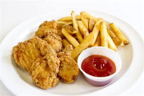 Chicken Tenders And Fries Clip Art