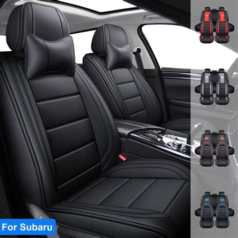 Car Seat Covers for Subaru Crosstrek/ Forester/ Legacy/ Outback/ WRX ...