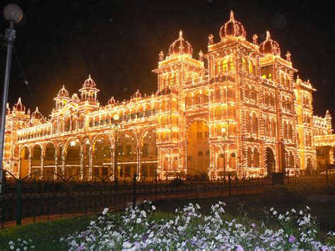 Mysore Palace by night Mysore Palace, European Fashion, European Style ...