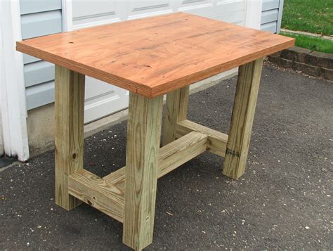 Simple Wood Table Diy - Image to u