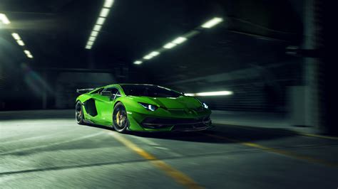 Download wallpaper 3840x2160 lamborghini aventador svj, green car 4k wallpaper, uhd wallpaper ...