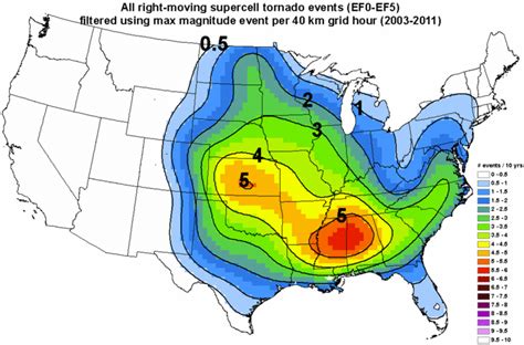 "Tornado Alley" Is A Moving Target : r/weather