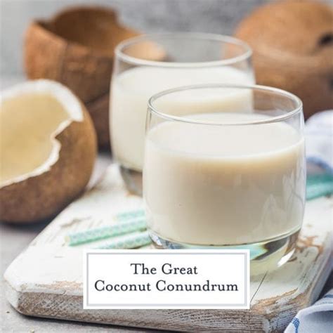 What is Creme de Coconut vs Coconut Cream vs Coconut Milk?