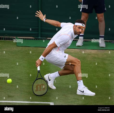 Gregor dimitrov wimbledon hi-res stock photography and images - Alamy