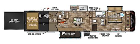 Luxury 5th Wheel Toy Hauler Floor Plans | Wow Blog