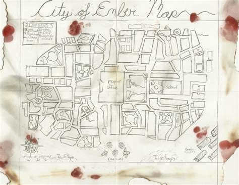 City of Ember Map by Quozex on DeviantArt