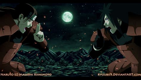 Hashirama VS Madara by Kyuubii9 on DeviantArt