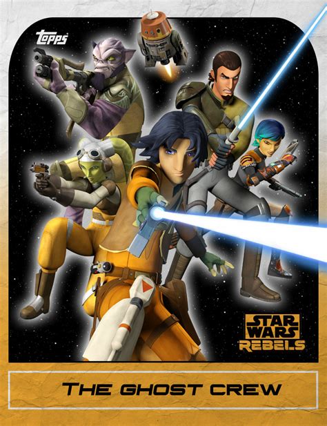 The Ghost Crew- Star Wars Rebels: Retro | Star Wars: Card Trader Wiki ...