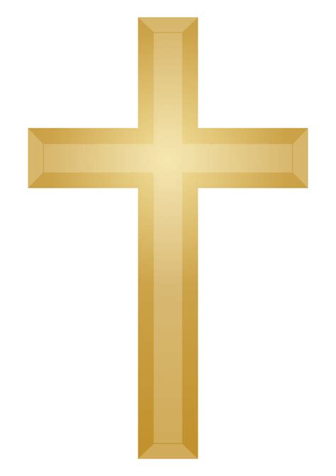 File:Golden Christian Cross.svg - Wikimedia Commons