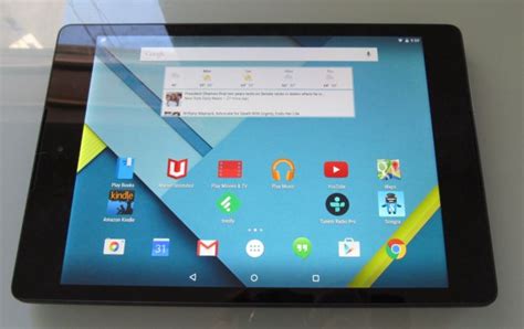 Google Nexus 9 tablet review - Liliputing