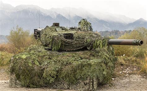 A camouflage Leopard : r/TankPorn