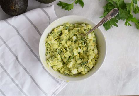 Avocado Egg Salad Recipe