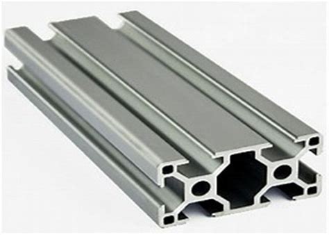 Construction Stock Aluminum Extrusion Profiles , 6005a Extruded Aluminium Channel