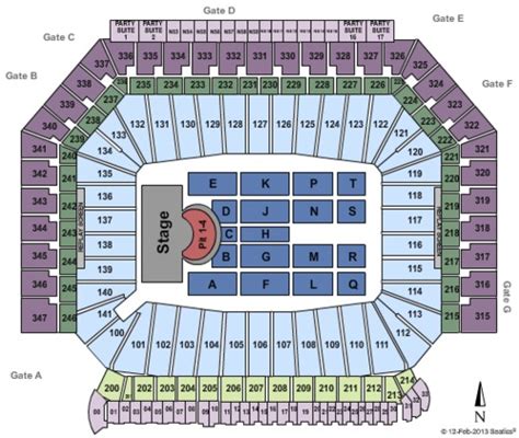 Ford Field Seating Chart | Cabinets Matttroy