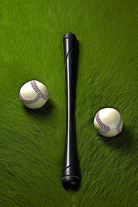 Green Baseball Bat Sport Background Wallpaper Image For Free Download ...