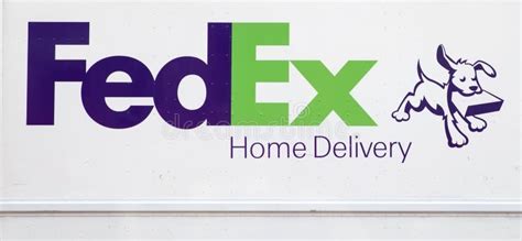 FedEx truck editorial stock photo. Image of multinational - 100680143