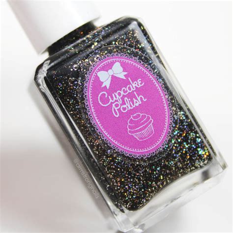 Onyx - Holographic Glitter Indie Nail Polish by Cupcake Polish