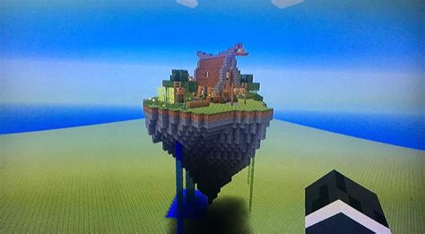 Floating Island/Medieval House | Minecraft Amino