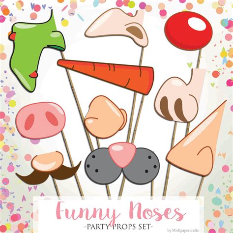 clip art printable noses - Clip Art Library