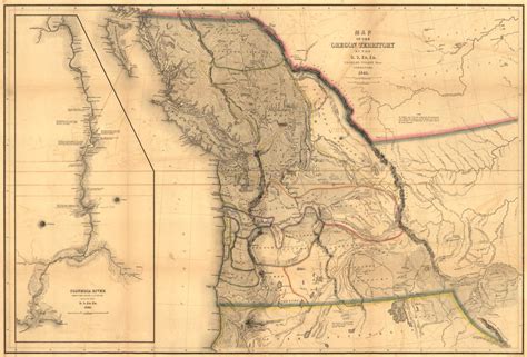 Map of the Oregon Territory | Library of Congress