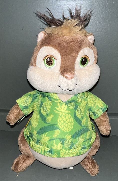 Build A Bear Theodore Chipwrecked Alvin and the Chipmunks 10” Plush ...