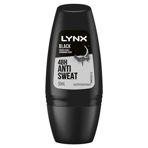 Lynx Men Antiperspirant Roll On Deodorant Black 50ml - Deodorants