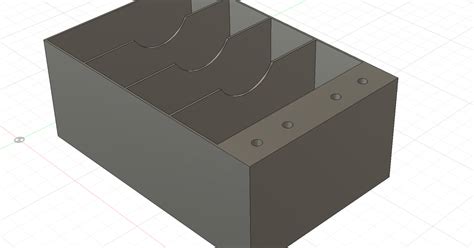 Cable Box Organizer with two EU Charger Sockets by Philipp Schmid | Download free STL model ...