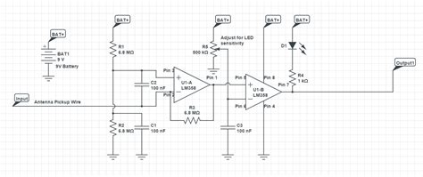 operational amplifier - Specific frequency signal detector - Electrical ...