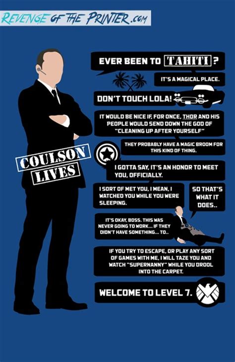 Agent Coulson Quotes - Superheroes - superheroes, batman, superman ...