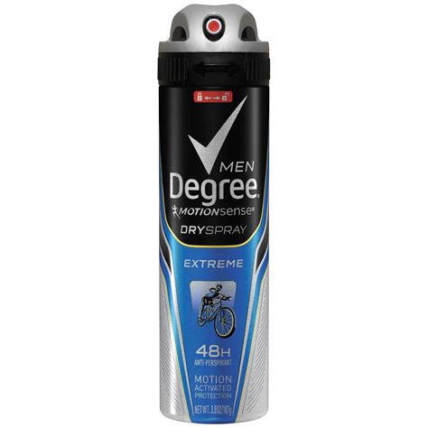 Degree Men MotionSense Extreme Antiperspirant Deodorant Dry Spray, 3.8 ...